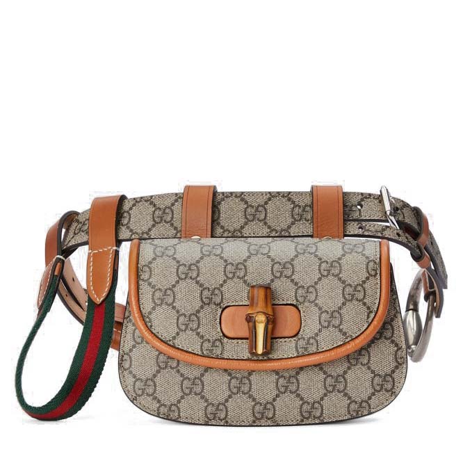 GUCCI BAMBOO 1947 MINI BELT BAG ‎681137 （18*11.5*6cm）